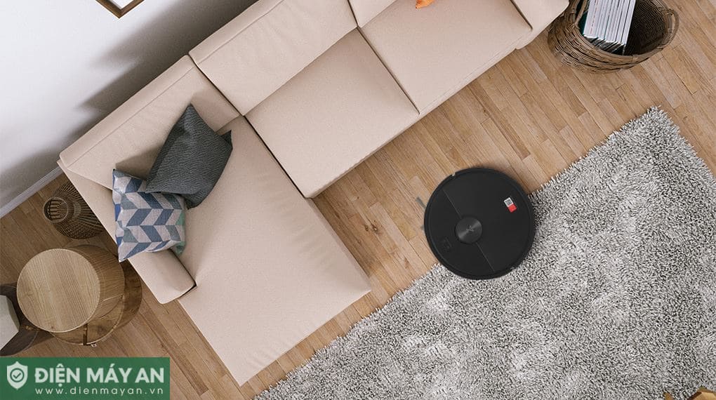 Robot hút bụi lau nhà Roborock Q7TF - Đen